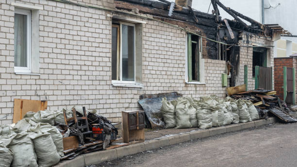 Professional Fire Damage Assessment technician working in Addison, TX